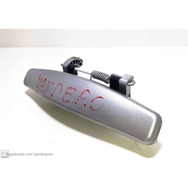 Maçaneta Externa Direito Renault Sandero 2010 (cx39) Cinza