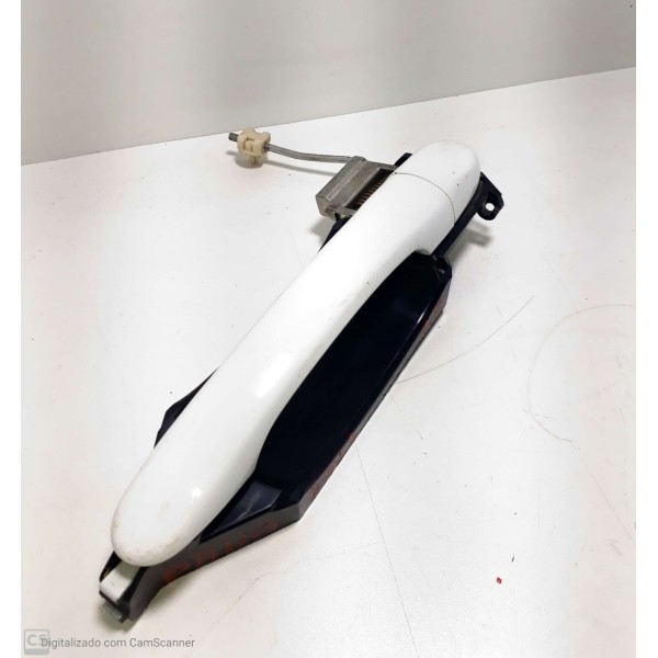 Maçaneta Externa T.e  Fiat Palio 2012 A 2015 P/ Pintar(cx40) Branco