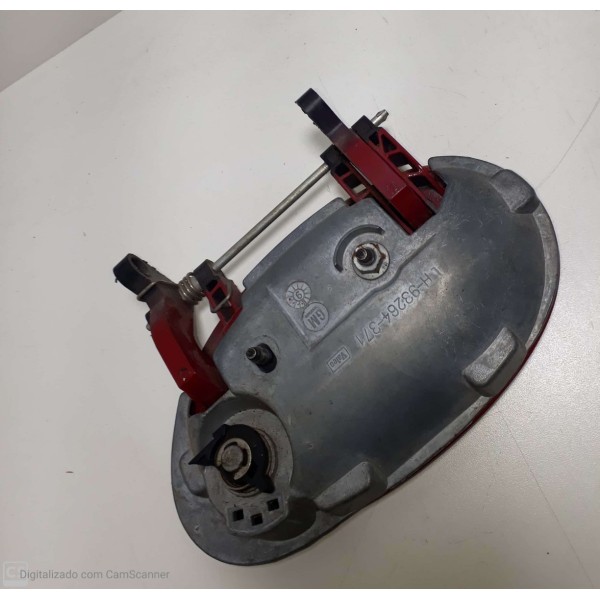 Maçaneta Externa Dianteira Esquerda Corsa 2004 Cx130 Vermelho