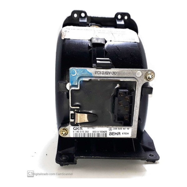 Ventilador Aquecedor Traseiro Mercedes C 320 2002 Cx62