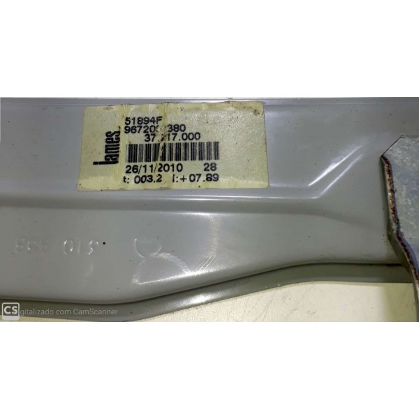 Máquina De Vidro Com Motor Tras Direita C3 Picasso 11 Cx257