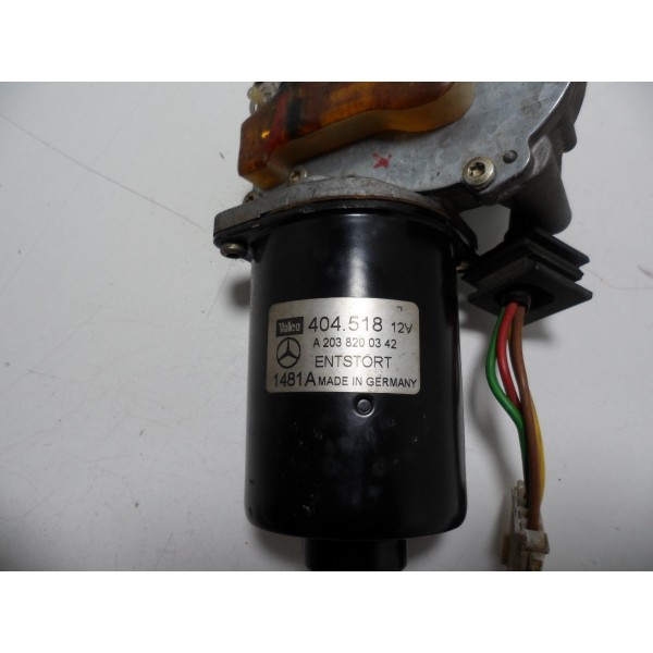 Motor Limpador Para Brisa Mercedes C 320 2001 Cx67