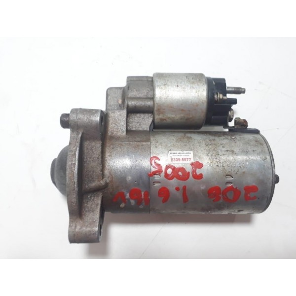 Motor De Partida / Arranque Peugeot 206 1.6 / C3 2007 R2