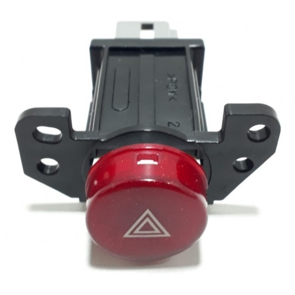 Botão Do Alerta Mitsubishi Airtrek 2.4 Ano 2004 Á 2008 Cx117 Preto