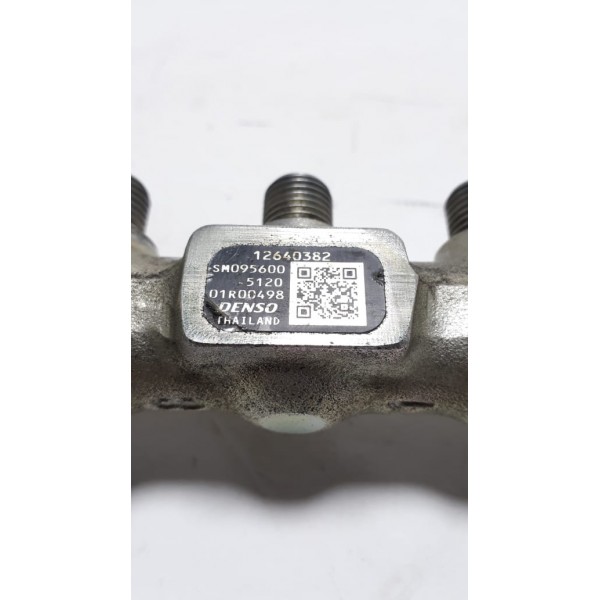 Flauta Bico Injetor Chevrolet S10 2014 2.8 Diesel Cx121