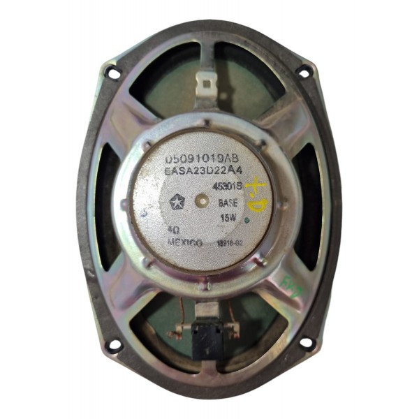 Auto Falante Porta Traseira Direita Fiat Toro 2.0 2017 Cx501 Preto