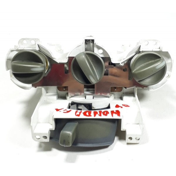 Comando De Ar Condicionado Honda Fit 03/08 Cinza Cx131