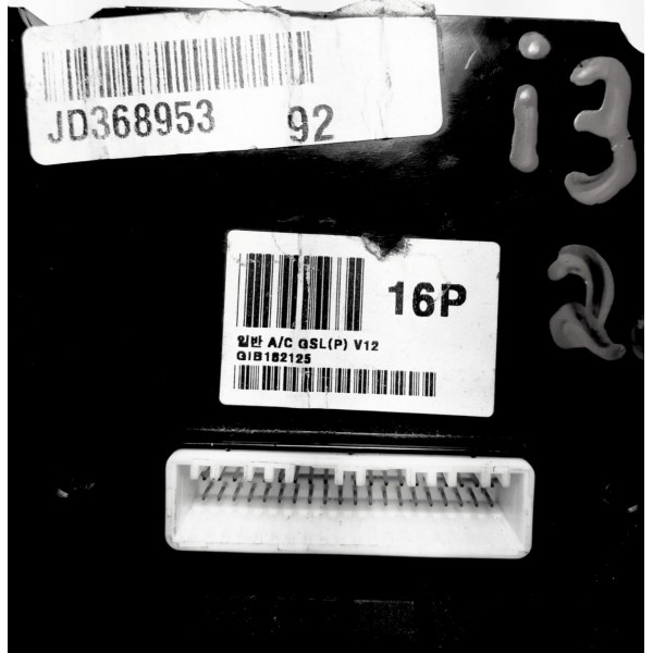Comando De Ar Condicionado  I30 2011 Cx131