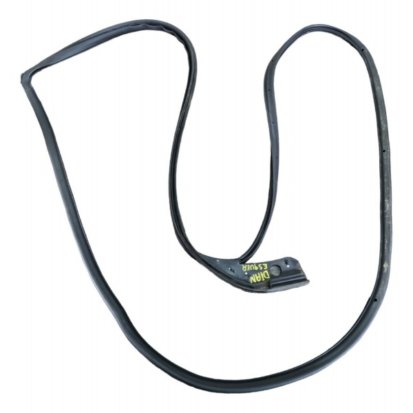 Borracha Fixa Porta Dianteira Esquerda Ford Edge 2009 Cx467 Preto