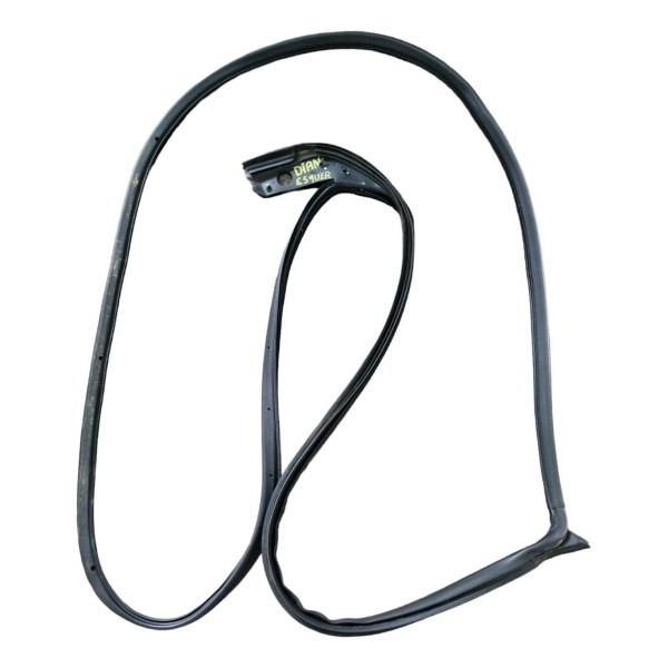 Borracha Fixa Porta Dianteira Esquerda Ford Edge 2009 Cx467 Preto