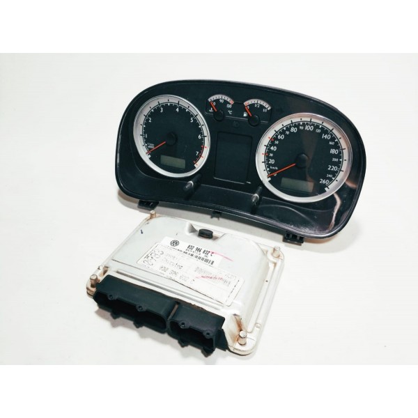 Kit Modulo Injeção +painel Golf Polo 1.6 8v 032906032c Cx186