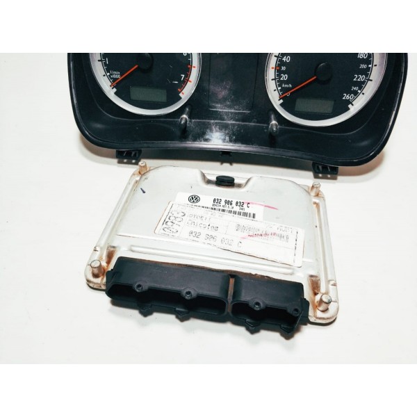 Kit Modulo Injeção +painel Golf Polo 1.6 8v 032906032c Cx186