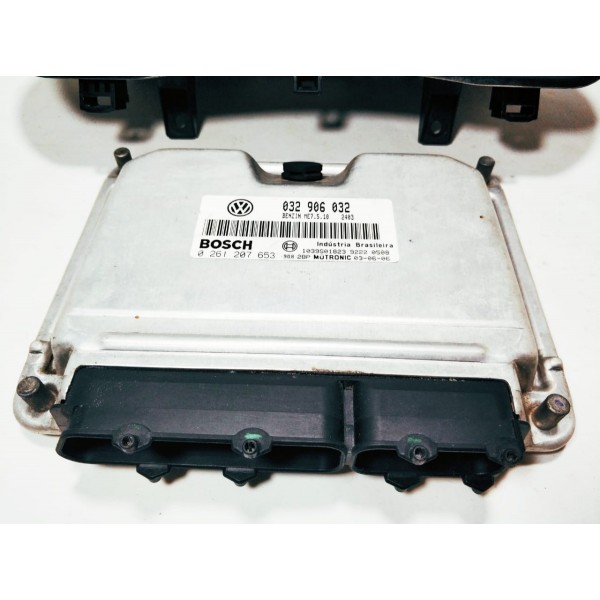 Kit Modulo Injeção + Painel Vw Polo  1.6 8v 032906032 Cx188