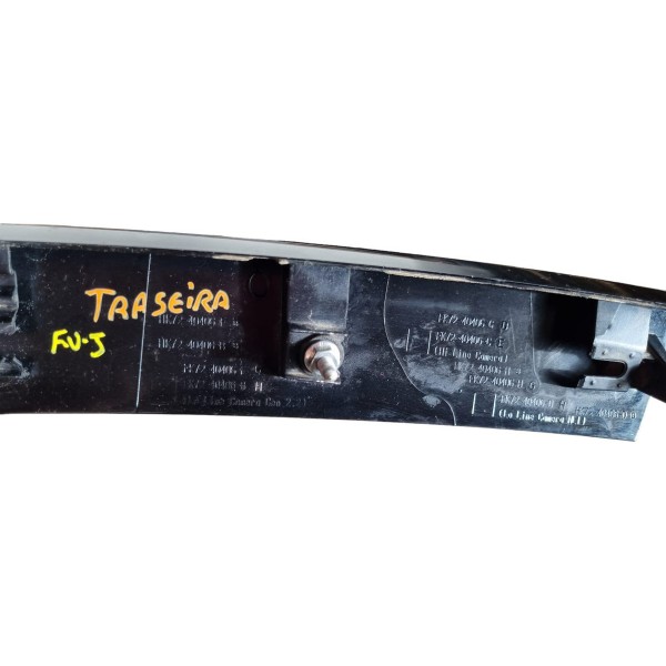 Moldura Luz De Placa Discovery Sport 2015 Preto