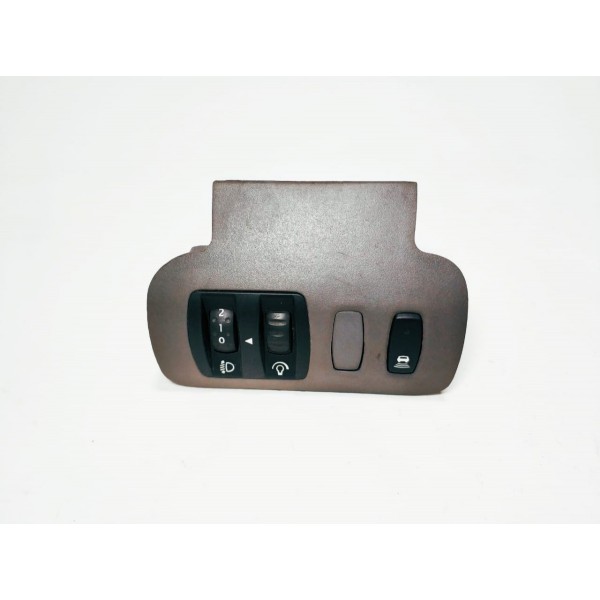 Moldura + Botão Sensor Ré + Interruptor Luz - Fluence (cx34)