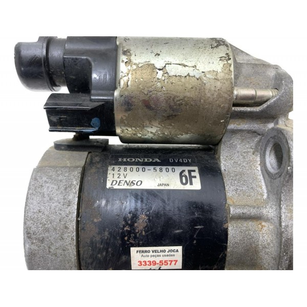 Motor Partida Arranque Honda City 1.5 Automatico 09/14